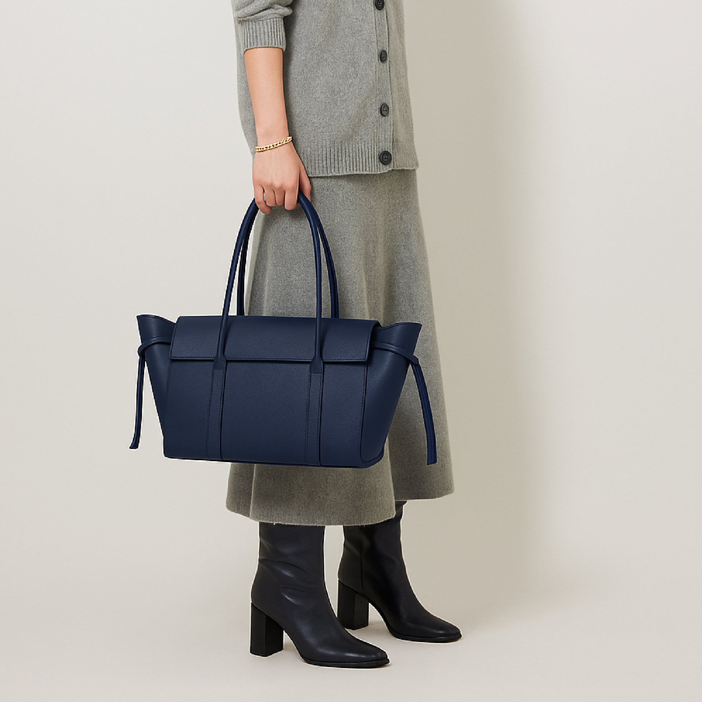 Maxi Tote - Navy
