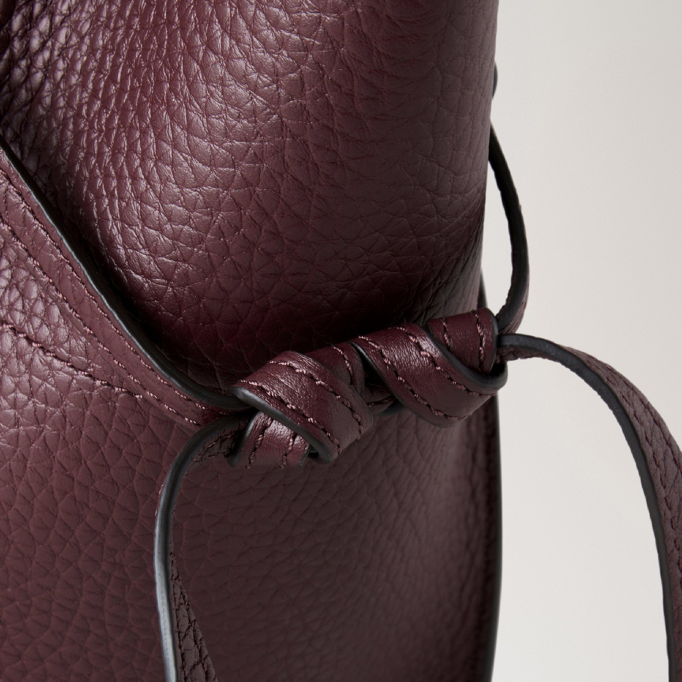 Midi Tote - Burgundy